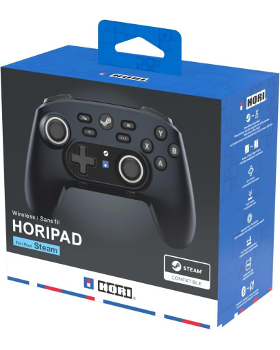 HORI brezžični kontroler Horipad Midnight Black za PC & Steam Deck HORI brezžični kontroler Horipad Midnight Black za PC & Steam Deck
