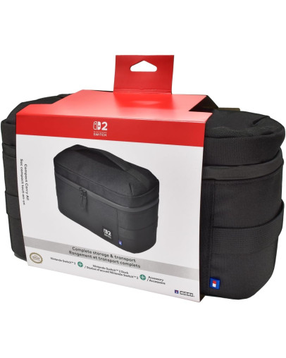 Hori Nintendo Switch 2 potovalni kovček črne barve