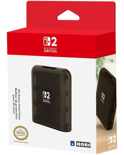 Hori škatlica za 24 iger črne barve za Nintendo Switch 2