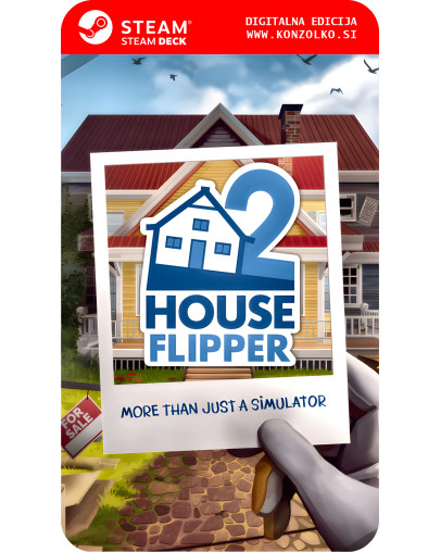 House Flipper 2 - Steam koda brez škatlice (WINDOWS PC | STEAM DECK)