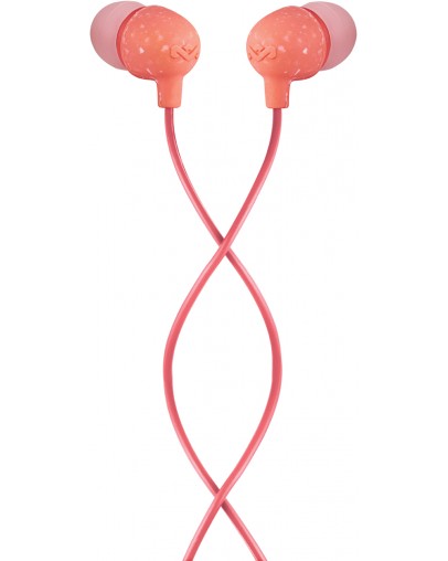 House of Marley Little Bird žične ušesne slušalke v barvi breskve