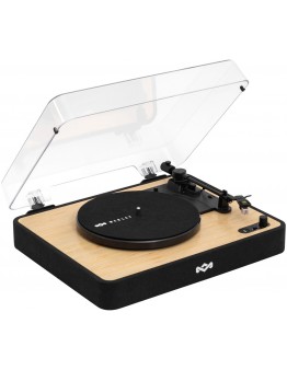 House of Marley Revolution BT brezžični gramofon črne barve