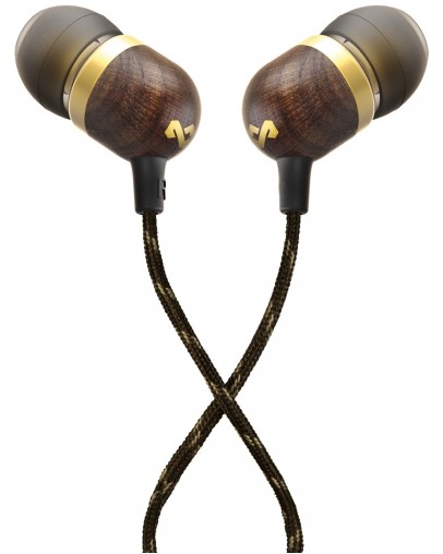 House of Marley Smile Jamaica žične ušesne slušalke v barvi medenine House of Marley Smile Jamaica žične ušesne slušalke v barvi medenine