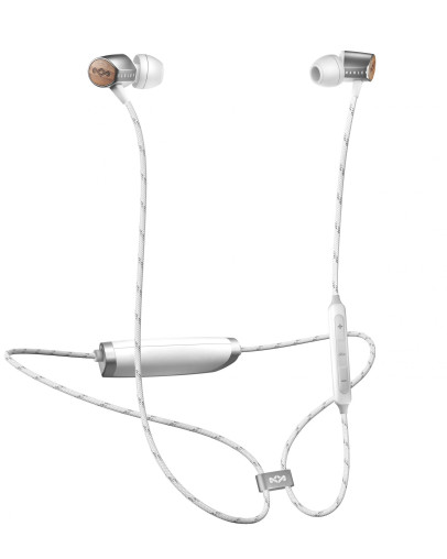 House of Marley Uplift brezžične Bluetooth ušesne slušalke srebrne barve
