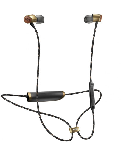 House of Marley Uplift brezžične Bluetooth ušesne slušalke v barvi medenine