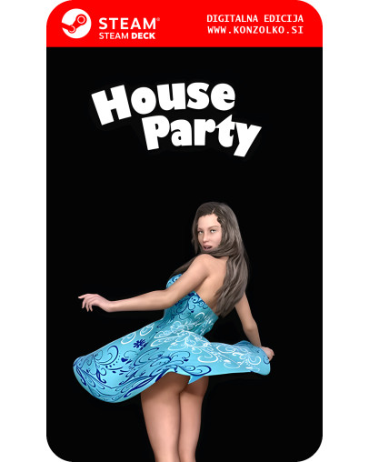 House Party - Steam koda brez škatlice (WINDOWS PC | STEAM DECK)