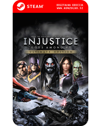 Injustice Gods Among Us Ultimate Edition - Steam koda brez škatlice (WINDOWS PC)