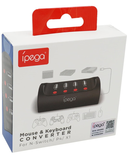 iPega adapter za miško in tipkovnico za PS4 & PS3 & SWITCH & XBOX ONE