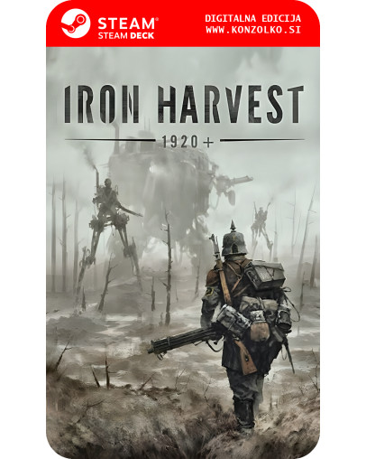 Iron Harvest 1920+ - Steam koda brez škatlice (WINDOWS PC | STEAM DECK)