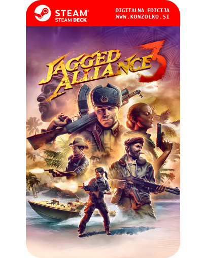 Jagged Alliance 3 - Steam koda brez škatlice (WINDOWS PC | STEAM DECK)