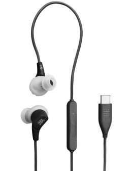 JBL Endurance Run 3C USB-C žične slušalke v črno-sivi barvi