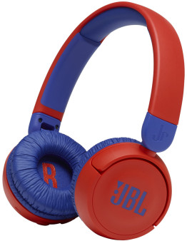 JBL JR 310 BT brezžične slušalke v rdeči barvi