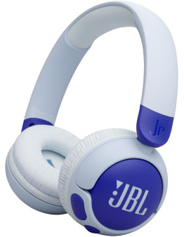 JBL JR 320 BT brezžične slušalke v modri barvi