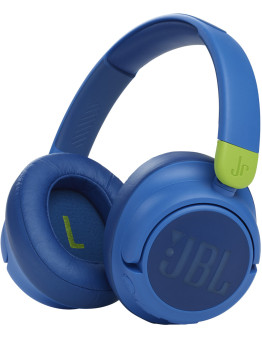 JBL JR 460NC brezžične slušalke v modri barvi
