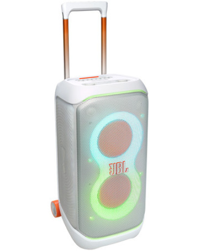 JBL PartyBox Stage 320 prenosni Bluetooth zvočnik bele barve