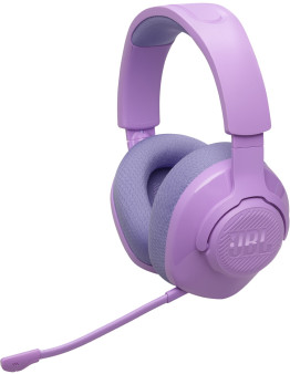 JBL Quantum 360 brezžične gaming slušalke vijolične barve