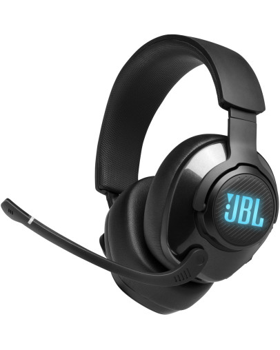 JBL Quantum 400 žične gaming slušalke črne barve