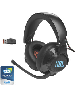JBL Quantum 610 brezžične gaming slušalke v črni barvi