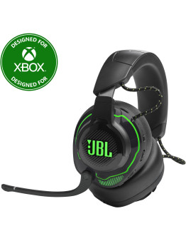 JBL Quantum 910X brezžične gaming slušalke v črno-zeleni barvi