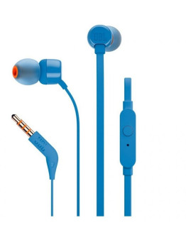 JBL T110 žične slušalke v modri barvi