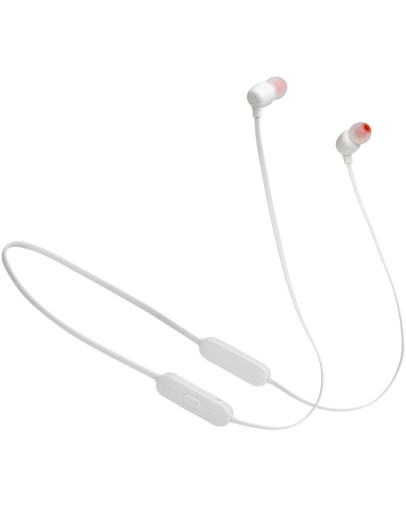 JBL Tune 125BT brezžične slušalke v beli barvi