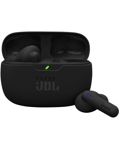 JBL Vibe Beam 2 črne brezžične slušalke