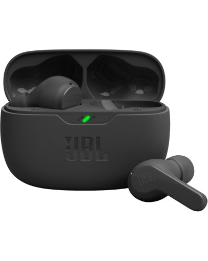 JBL Wave Beam brezžične ušesne slušalke črne barve
