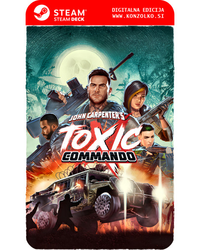 John Carpenters Toxic Commando Blood Edition - Steam koda brez škatlice (WINDOWS PC | STEAM DECK)