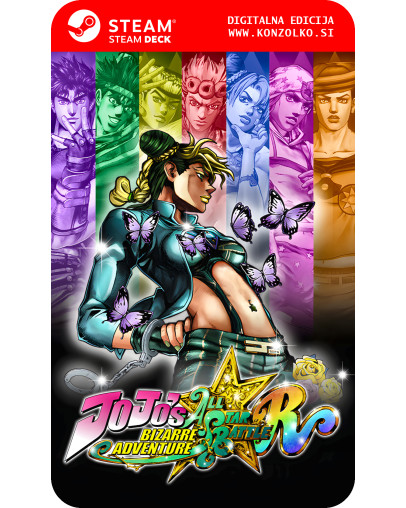 JoJos Bizarre Adventure All Star Battle R - Steam koda brez škatlice (WINDOWS PC | STEAM DECK)