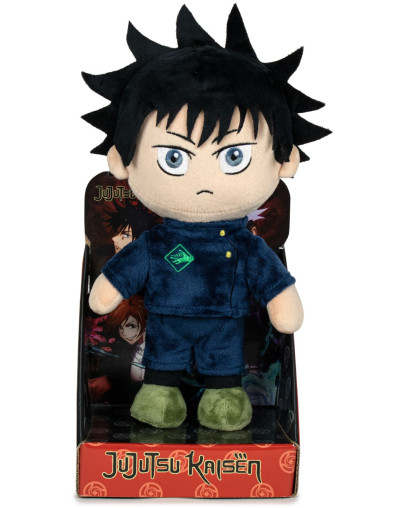 Jujutsu Kaisen Megumi Fushiguro plišasta igrača 27cm velika Play By Play