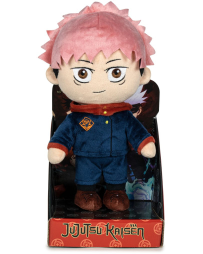 Jujutsu Kaisen Yuji Itadori plišasta igrača 27cm velika Play By Play