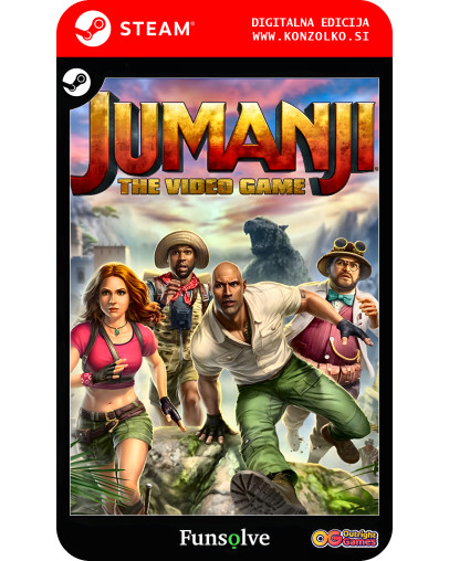 Jumanji The Video Game - Steam koda brez škatlice (WINDOWS PC)