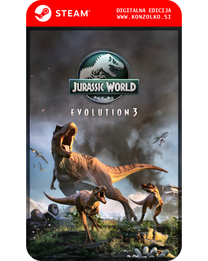 Jurassic World Evolution 3 Wetlands dodatek za igro - Steam koda brez škatlice (WINDOWS PC)