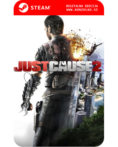 Just Cause 2 - Steam koda brez škatlice (WINDOWS PC)