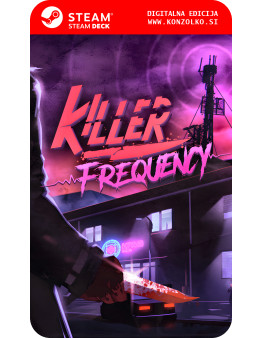 Killer Frequency - Steam koda brez škatlice (WINDOWS PC | STEAM DECK)