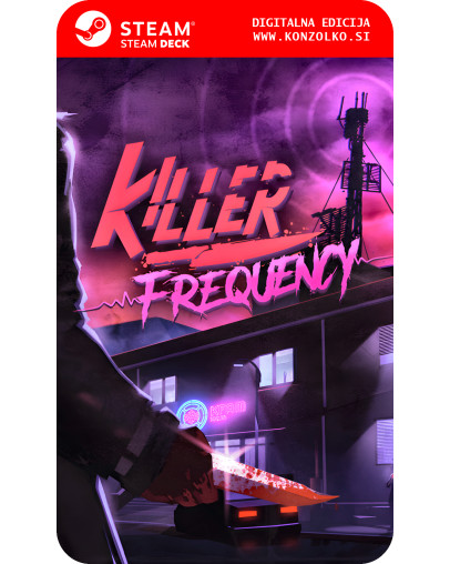 Killer Frequency - Steam koda brez škatlice (WINDOWS PC | STEAM DECK)