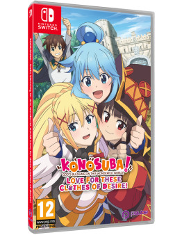 Konosuba Gbotww Love for These Clothes of Desire (SWITCH)