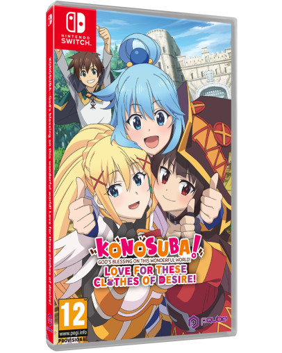 Konosuba Gbotww Love for These Clothes of Desire (SWITCH)