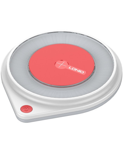 LDNIO AW001 hitri brezžični polnilec z LED lučko