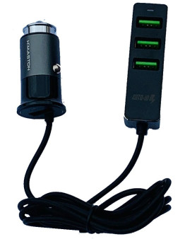 LDNIO C61 avtopolnilec s 4 USB vhodi 35 W