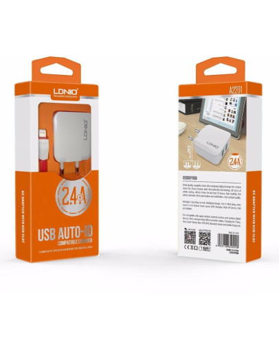 LDNIO hitri stenski polnilec 2.1 A