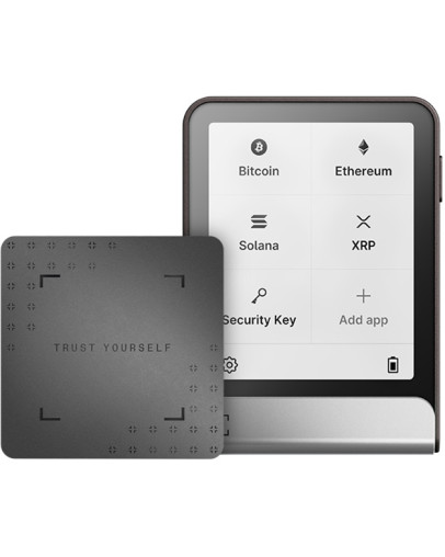 Ledger Flex strojna denarnica za kriptovalute grafitno sive barve