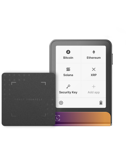 Ledger Flex strojna denarnica za kriptovalute kovinsko fuksija barve