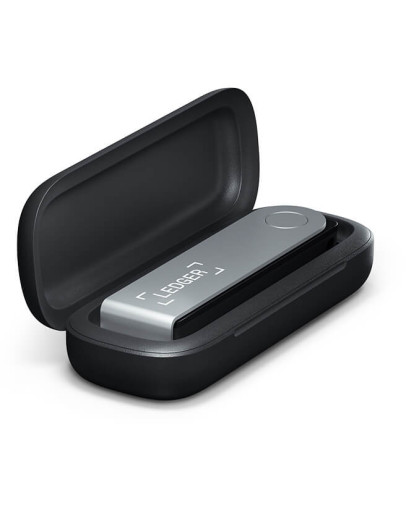 Ledger Nano X zaščitni ovitek črne barve