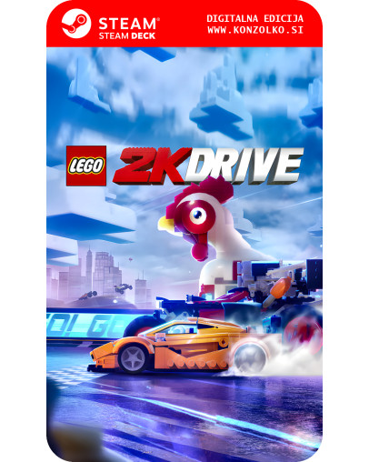 LEGO 2K Drive - Steam koda brez škatlice (WINDOWS PC | STEAM DECK)