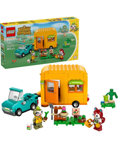 LEGO Animal Crossing Leifs Caravan & Garden Shop številka 77054