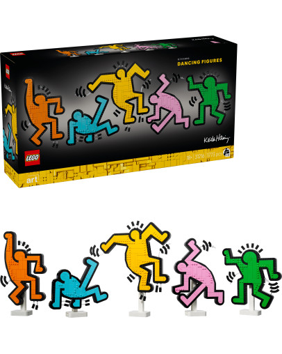 LEGO Art Keith Haring Dancing Figures številka 31216