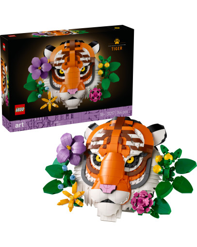 LEGO Art The Fauna Collection Tiger številka 31217