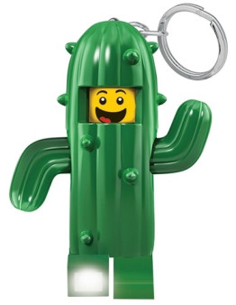 LEGO Cactus Boy obesek za ključe z LED lučko številka 528362