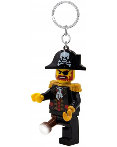 LEGO Captain Brickbeard obesek za ključe z LED lučko številka 4006036